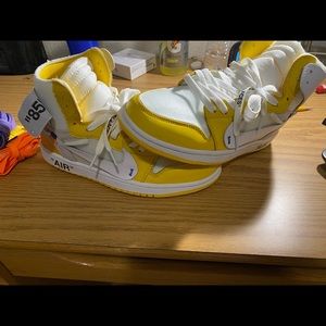 OFF WHITE Retro 1 Canary Yellow